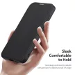 DUX DUCIS wallet case SKIN X PRO compatible with MagSafe Samsung Galaxy S25 Plus tok, fekete