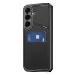 Dux Ducis Rafi II Case Samsung Galaxy S25 with Stand and Wallet tok, fekete