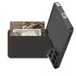 Dux Ducis Rafi II Case Samsung Galaxy S25 Ultra with Stand and Wallet tok, fekete