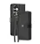 Dux Ducis Lawa Leather Case Samsung Galaxy S25 Plus with Detachable Magnetic Wallet tok, fekete