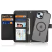 Dux Ducis Lawa Leather Case iPhone 15 tok, fekete