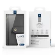Dux Ducis Lawa Leather Case iPhone 15 tok, szürke