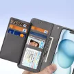 Dux Ducis Lawa Leather Case iPhone 15 tok, szürke
