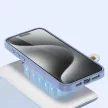 Dux Ducis Lawa Leather Case iPhone 15 tok, kék