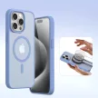 Dux Ducis Lawa Leather Case iPhone 15 tok, kék