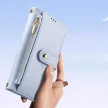 Dux Ducis Lawa Leather Case iPhone 15 tok, kék