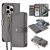 Dux Ducis Lawa Leather Case iPhone 15 Pro Max tok, szürke