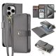 Dux Ducis Lawa Leather Case iPhone 15 Pro Max tok, szürke