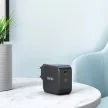 Choetech GaN USB Type C hálózati töltő 61W Power Delivery, fekete (Q6006)