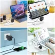 Choetech GaN USB Type C hálózati töltő 61W Power Delivery, fekete (Q6006)