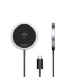 Dudao MagSafe 15W-os indukciós töltő, fekete