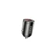 Dudao R3MAX 48W QC PD mini autós töltő, fekete