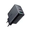 Acefast hálózati töltő USB Type C / USB 32W, PPS, PD, QC 3.0, AFC, FCP, fekete (A5, fekete)