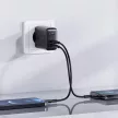 Acefast hálózati töltő USB Type C / USB 32W, PPS, PD, QC 3.0, AFC, FCP, fekete (A5, fekete)