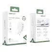 Acefast hálózati töltő USB Type C / USB 32W, PPS, PD, QC 3.0, AFC, FCP, fehér (A5, fehér)