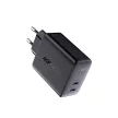 Acefast hálózati gyorstöltő 2x USB Type C 40W, PPS, PD, QC 3.0, AFC, FCP, fekete (A9, fekete)