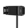 AceFast teleszkópos telefon és tablet tartó (135-230 mm széles) 360 ° -os, fekete