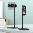 AceFast teleszkópos telefon és tablet tartó (135-230 mm széles) 360 ° -os, fekete