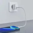 Acefast hálózati gyorstöltő GaN USB Type C 30W, PD, QC 3.0, AFC, FCP, fekete (A21, fekete)