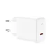 Acefast hálózati gyorstöltő GaN USB Type C 30W, PD, QC 3.0, AFC, FCP, fehér (A21, fehér)