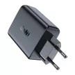 Acefast A29 PD50W GaN (USB-C + USB-C) dual port hálózati töltő, fekete