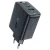 Acefast hálózati gyorstöltő GaN (2xUSB-C / USB-A) PPS / PD / QC4+ 65W, fekete (A41)