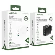 Acefast hálózati gyorstöltő GaN (2xUSB-C / USB-A) PPS / PD / QC4+ 65W, fekete (A41)