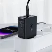 Acefast hálózati gyorstöltő GaN (2x USB-C / USB-A) PPS / PD / QC4+ 65W, fehér (A41)