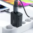 Acefast hálózati gyorstöltő GaN (2x USB-C / USB-A) PPS / PD / QC4+ 65W, fehér (A41)