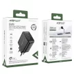Acefast hálózati gyorstöltő GaN 35W PD 2x USB C A49, fekete