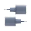 Acefast A53 PD 30W GaN USB-C hálózati töltő kijelzővel, szürke