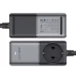 Acefast Z2 GaN 75W PD desktop charger 3x USB-C 2x USB-A, fekete and , szürke