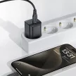 Acefast A73 Mini PD 20W GaN USB-C hálózati töltő, fekete