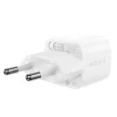 Acefast A73 Mini PD 20W GaN hálózati töltő + USB-C kábel, fehér