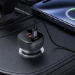 Acefast B14 autós töltő 165W 2x USB-C 1x USB-A, fekete