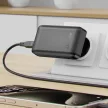Acefast A100 65W GaN 2 USB-C+ USB-A hálózati töltő Ultra Slim, fekete
