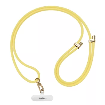 Stoyobe Phone Lanyard Silicone nyakpánt, sárga