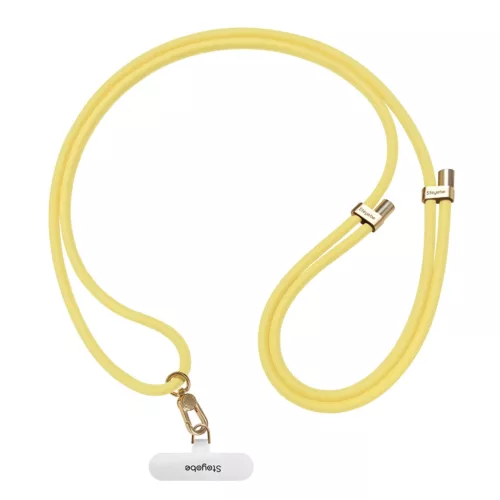 Stoyobe Phone Lanyard Silicone nyakpánt, sárga