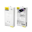 Dudao A4EU USB-A 2.1A hálózati töltő, fehér + USB-A - Lightning kábel