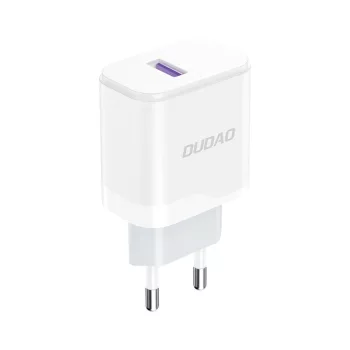 Dudao A20EU USB-A 18W hálózati töltő, fehér