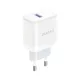 Dudao A20EU USB-A 18W hálózati töltő, fehér