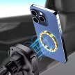 Dudao FW11 autós telefontartó 15W indukciós töltővel szellőzőrácsra/műszerfalra, fekete