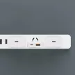Dudao GaN A30EU 30W USB-A / USB-C hálózati töltő, fehér