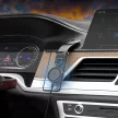 Dudao F21 Pro 15W MagSafe vezeték nélküli autós töltő, fekete