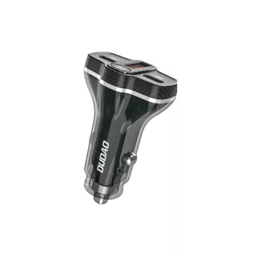 Dudao R78 78W autós töltő USB-C PD / 2xUSB-A QC, fekete