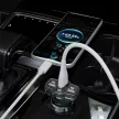 Dudao R78 78W autós töltő USB-C PD / 2xUSB-A QC, fekete