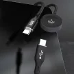 Dudao A12MaxC PD60W 2-in-1 Charger Apple Watch/ USB-C, fekete