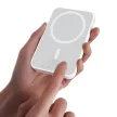 Powerbank Dudao K26S 5000mAh 20W USB-A / USB-C / MagSafe, fehér