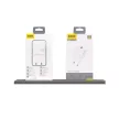 Dudao A23 2.4A USB-A hálózati töltő, fehér