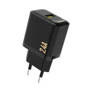Dudao A23 2.4A USB-A hálózati töltő, fekete